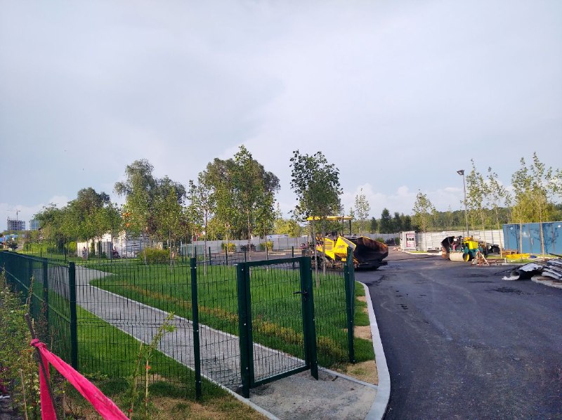 Работы еще продолжаются