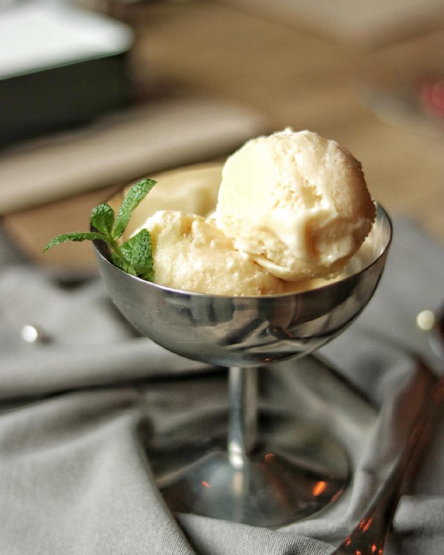 Мороженое с фасолью / фото со страницы заведения в Instagram