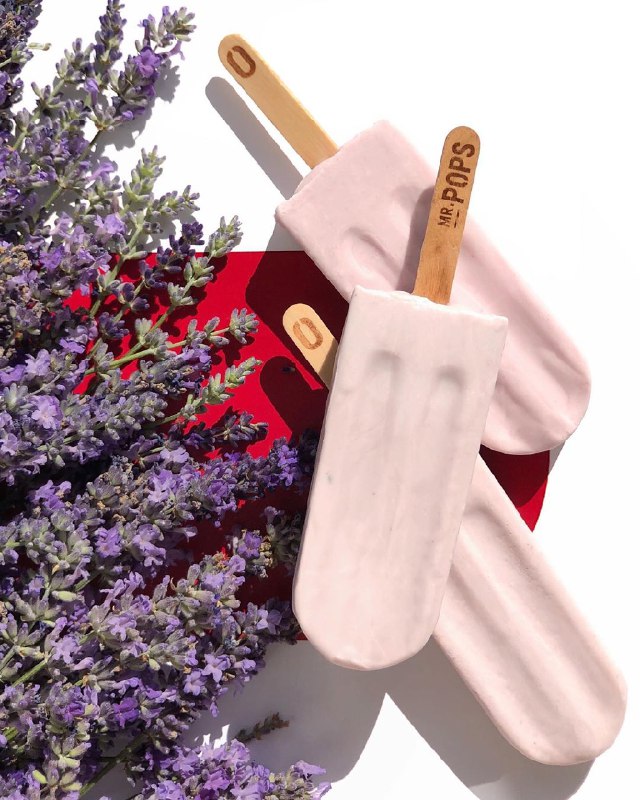 Мороженое с лавандой / фото со страницы производителя в Instagram