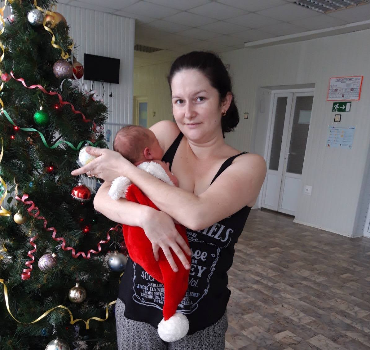 Первой на свет в 9-м роддоме появилась девочка. Фото: fb 9-й роддом