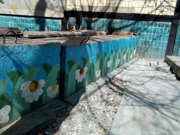 Жильцы разукрасили свой дом. Все фото: fb "Райончик"