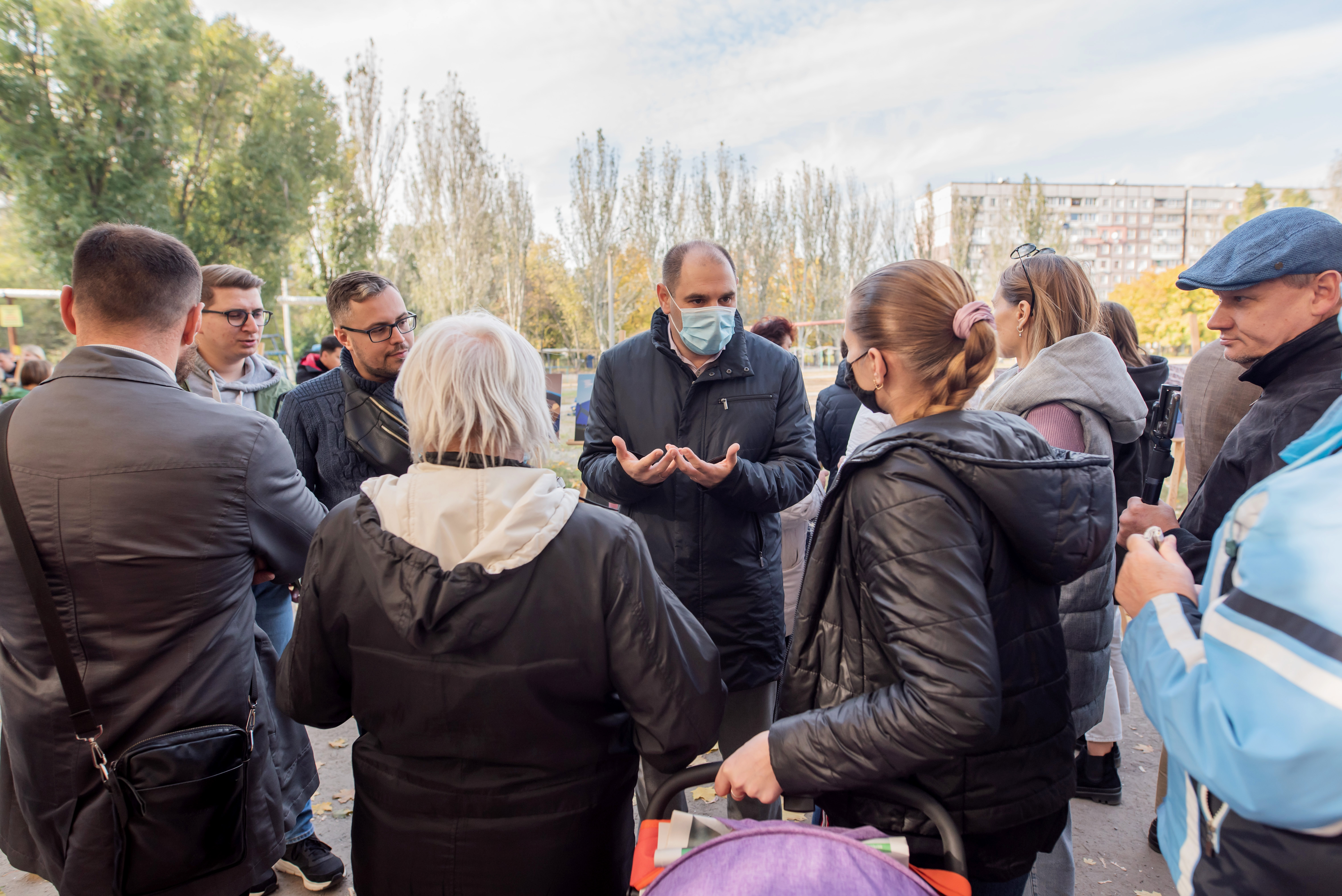 Дмитрий Кисилевский презентовали проект реконструкции территории