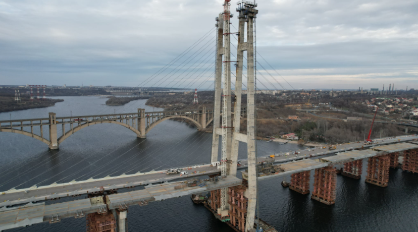 Запорожские мосты.
