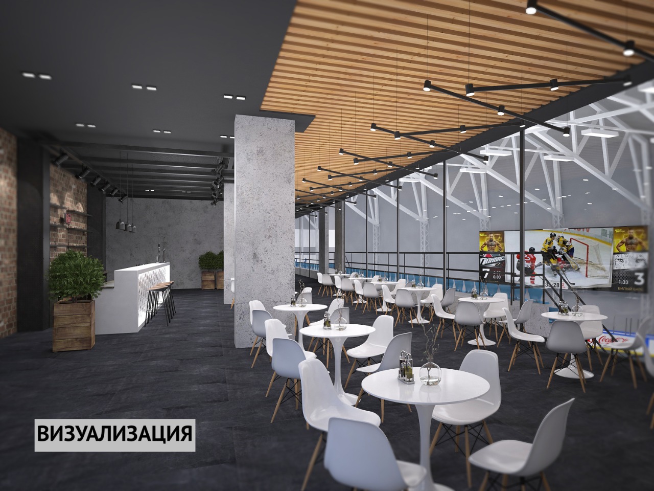 Будет зона отдыха и фуд-корта