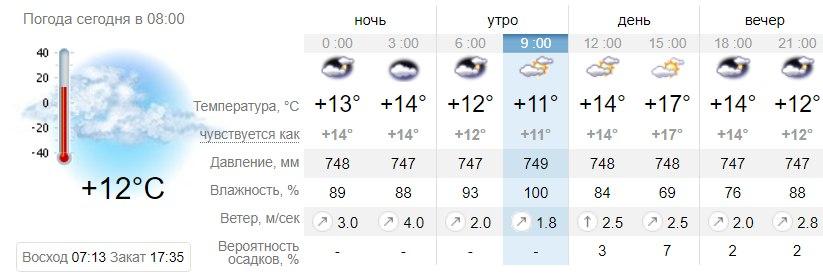 Погода в Запорожье на 24 октября. sinoptik.ua