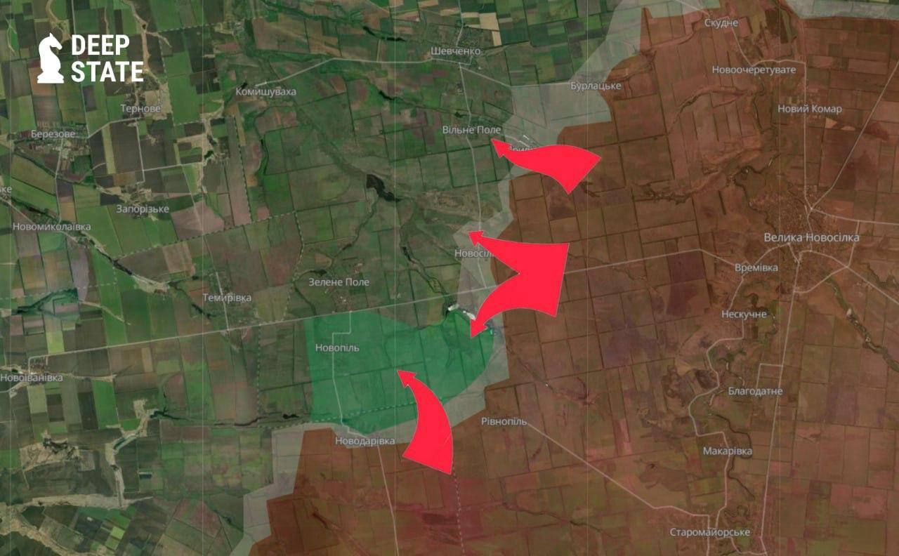 Російські війська активізували наступ: загроза для Запорізької та Дніпропетровської областей.