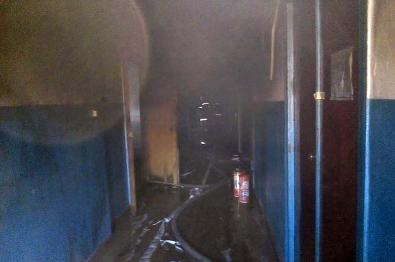 Не доброе утро: на предприятии гасили масштабный пожар фото 1