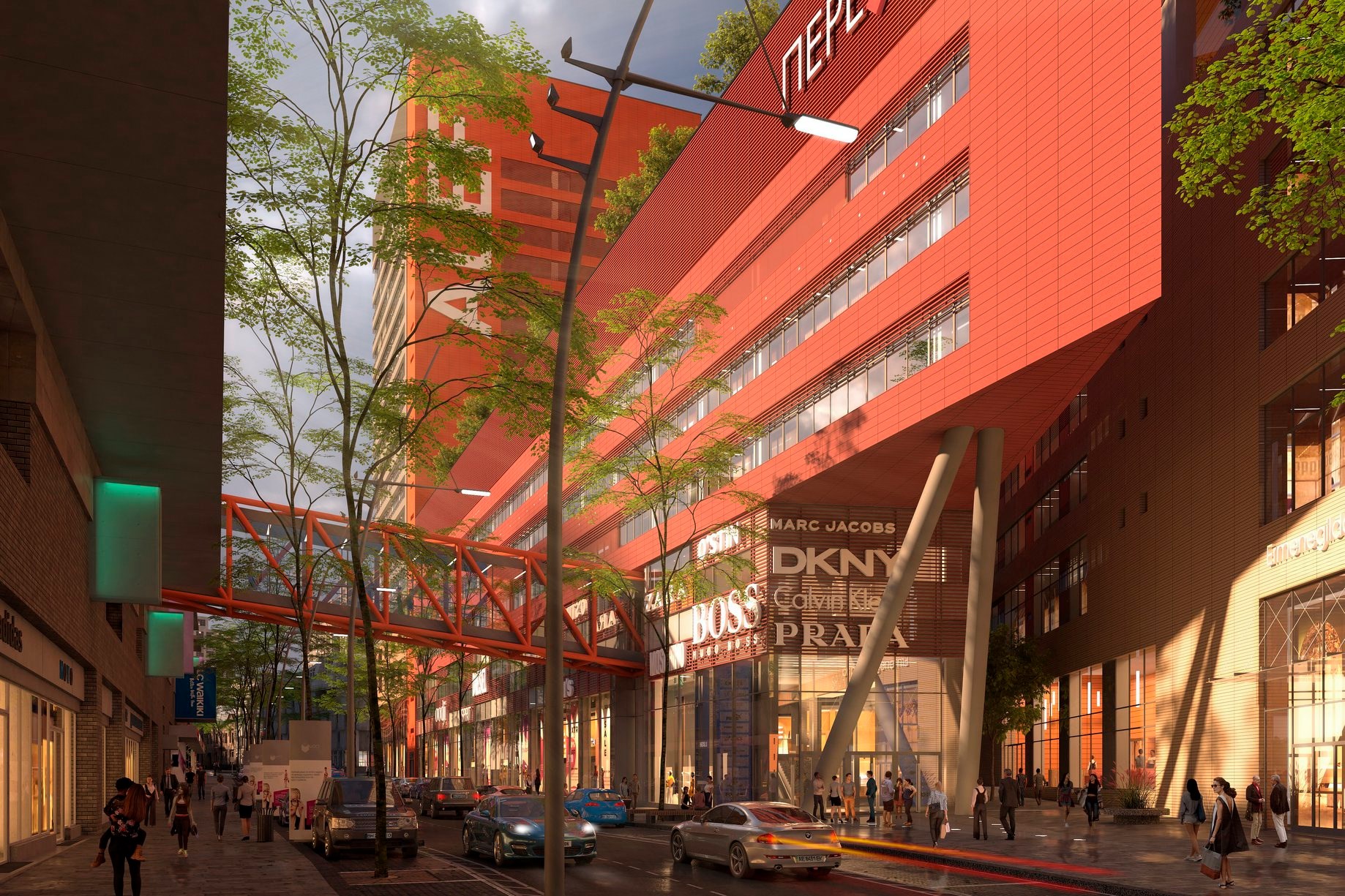 Город будущего: как будет выглядеть новый ТЦ рядом с "Мост-сити" фото 1