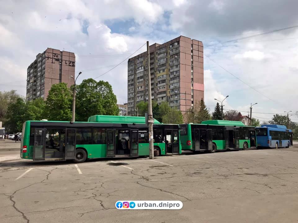 Только троллейбусы и большие автобусы/ фото: Urban Dnipro