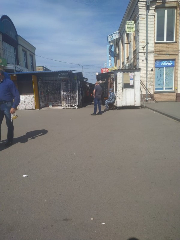 Народу маловато/ фото: Днепр Вечерний