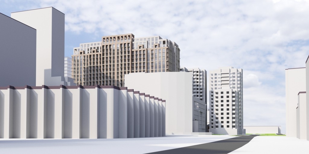 Фото будущей высотки/ фото: gorod.dp.ua