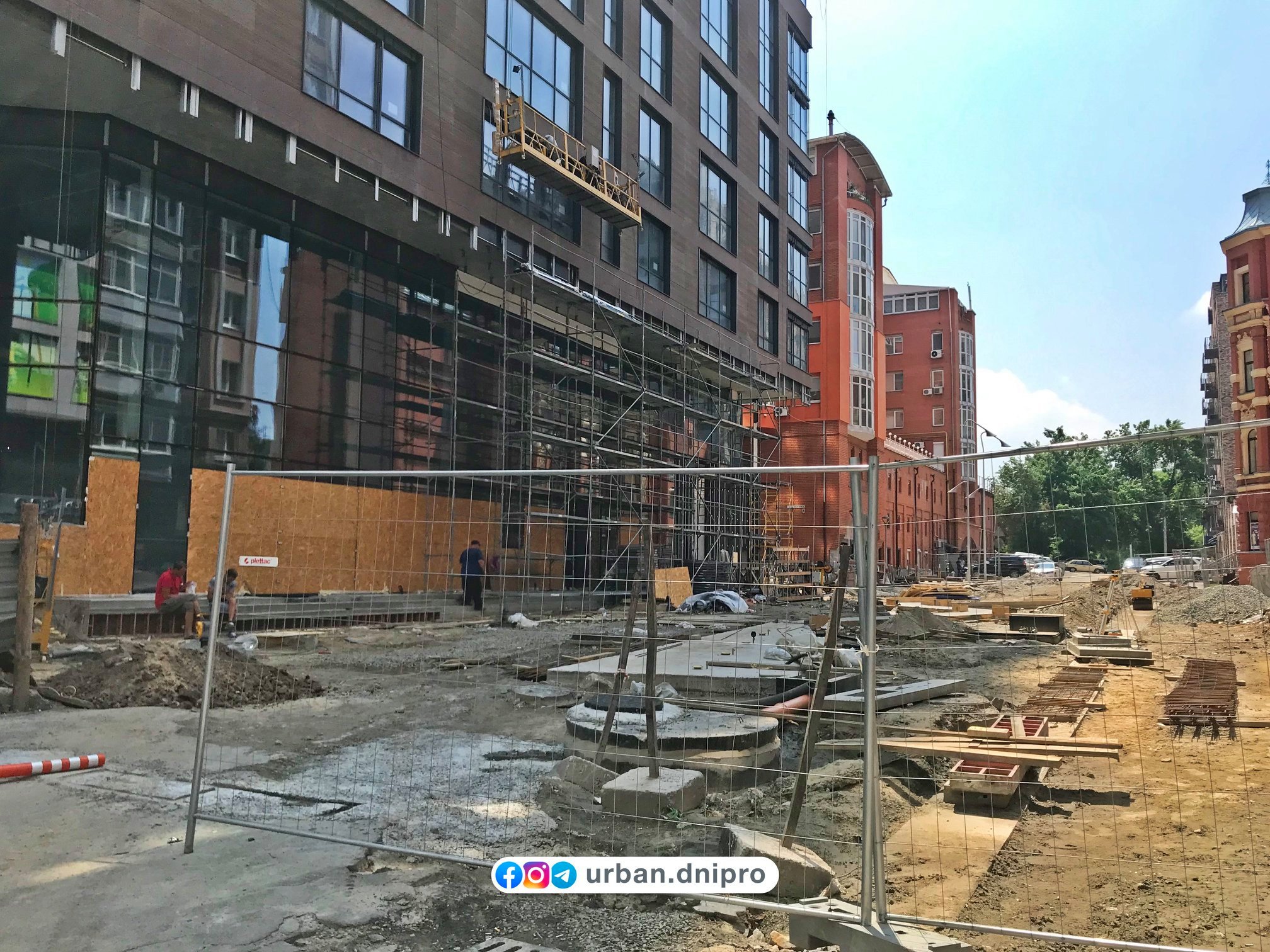 Но пока выглядит так/ фото: фб Urban Dnipro