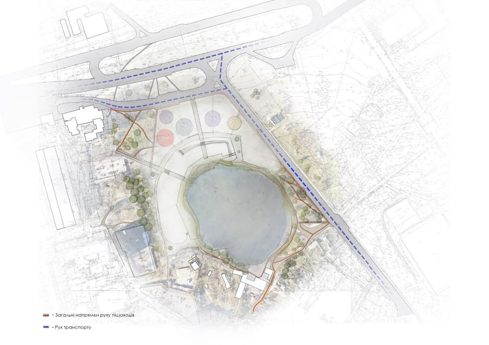 Общий эскиз будущего проекта реконструкции карьера/ фото: фб Михаил Лысенко