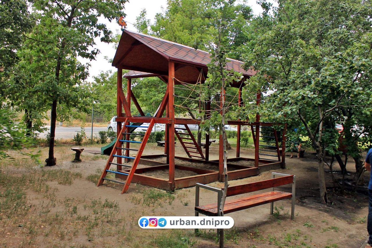 Детская площадка/ фото фб Urban Dnipro