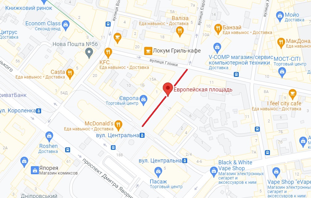 Месторасположение дороги/ фото: googlemaps.com