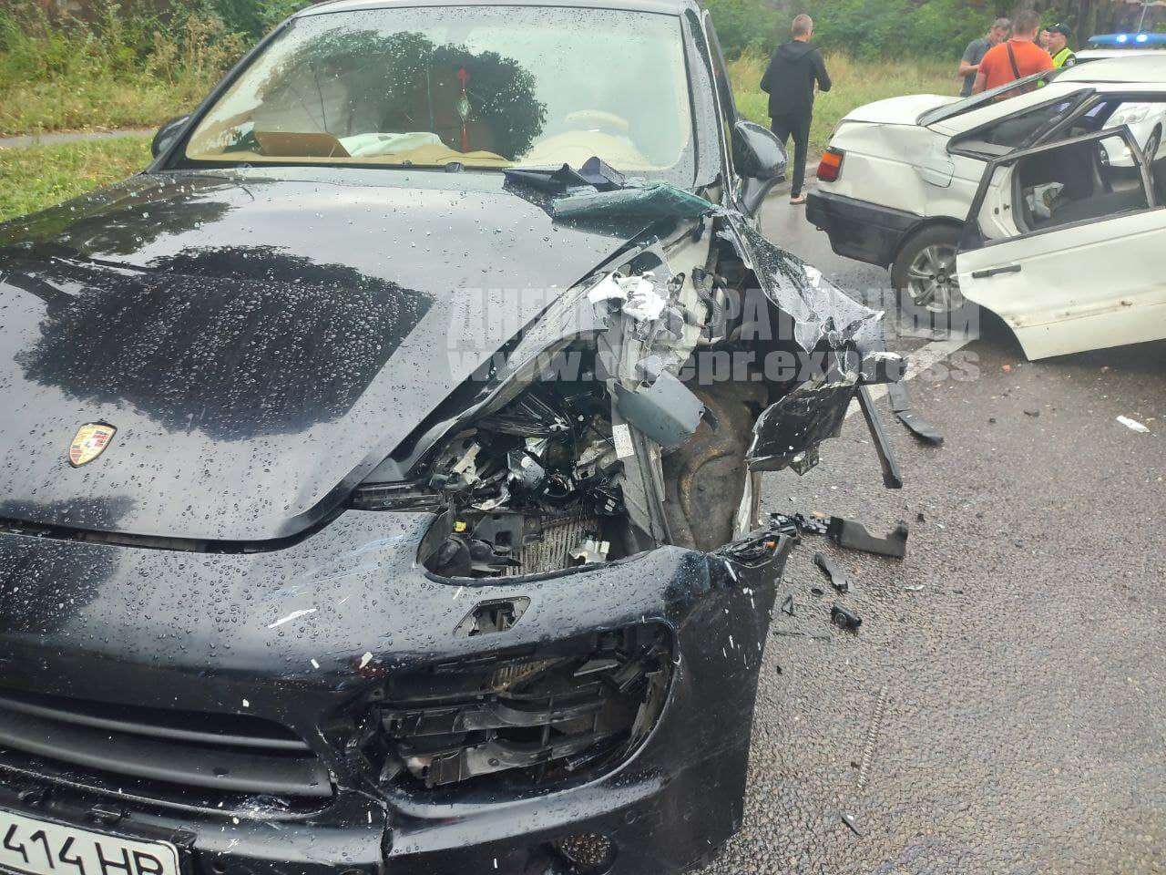 ДТП на Криворожской/ фото: Днепр Оперативный