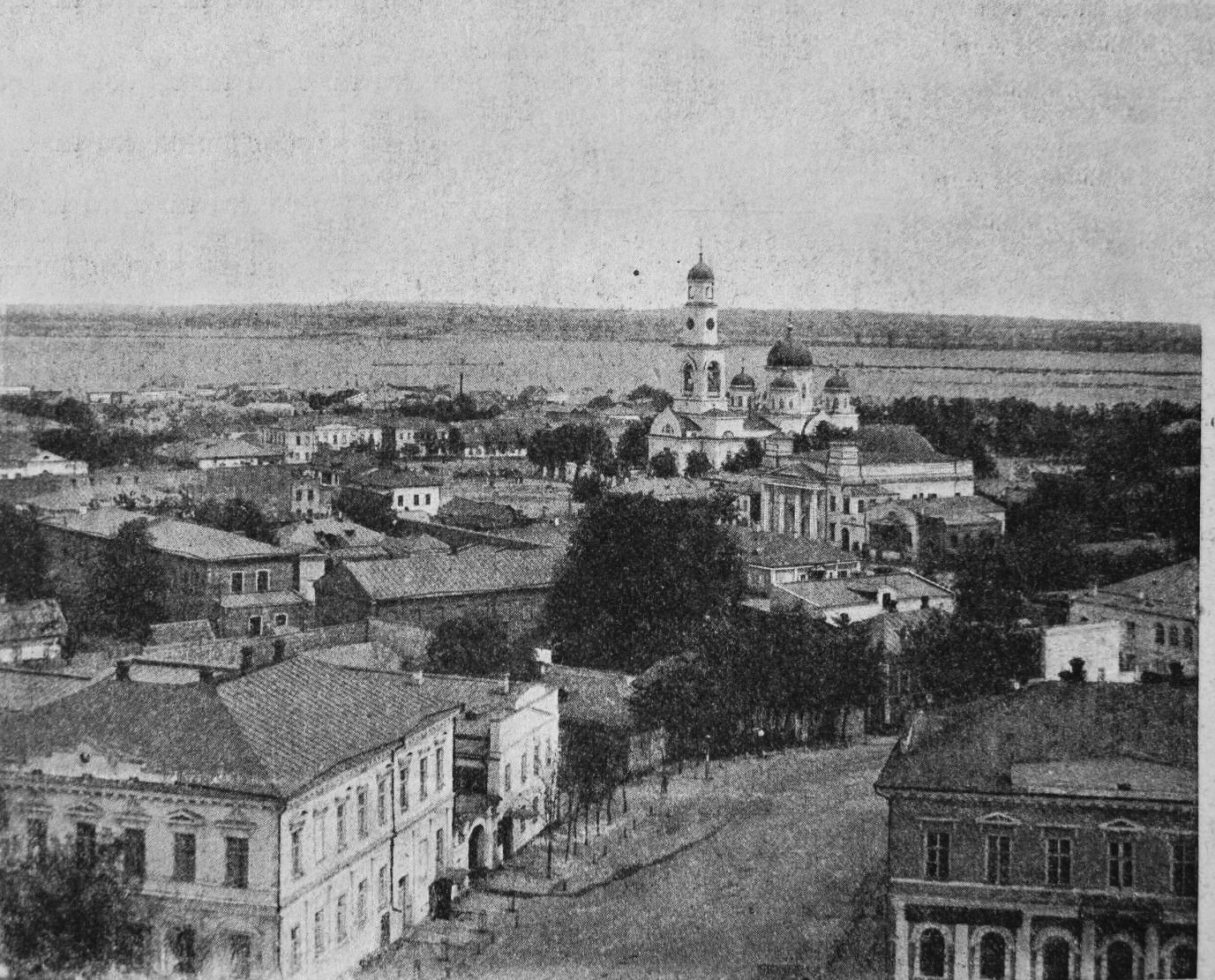 Успенский храм во времена Екатеринослава - фото: fb Екатеринослав-Днепропетровск