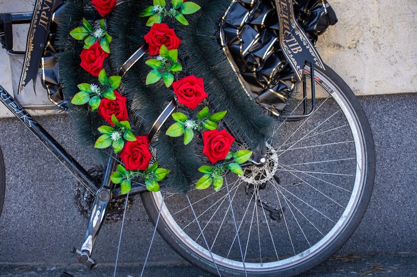 Похороны Максима Семенова в Днепре.