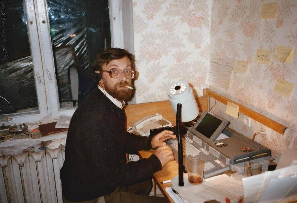 Сахаров во время работы/ фото: fb Олег Ростовцев