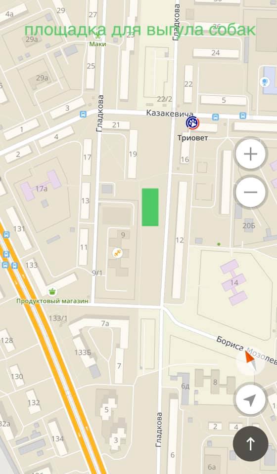 Место, где будет площадка для собак/ фото: fb Евгения Кривошеева