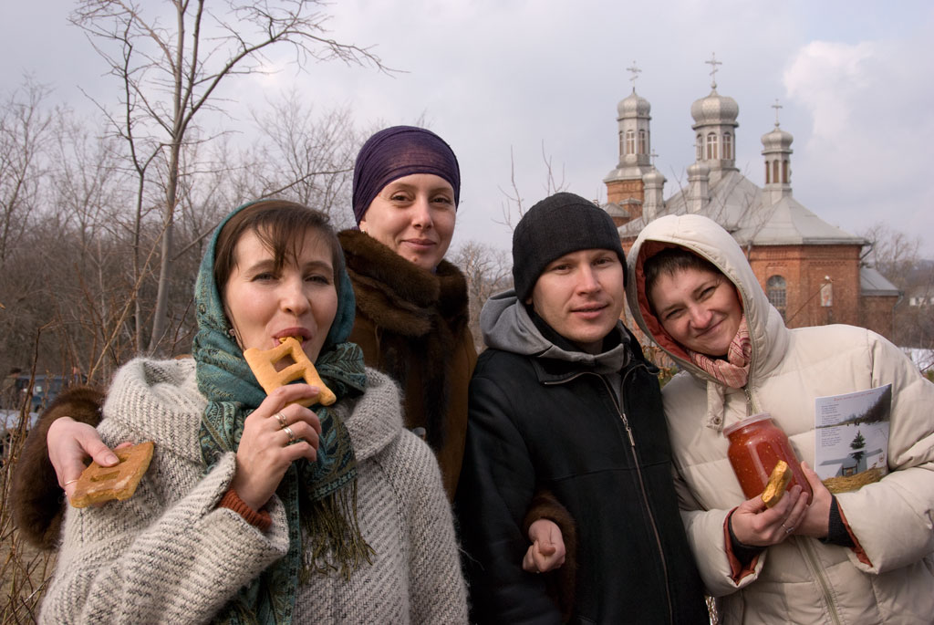 Поход в Свято-Покровский храм в селе Рубановское.