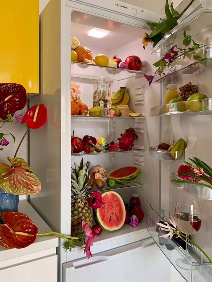 Фотография холодильника Яны Анохиной.