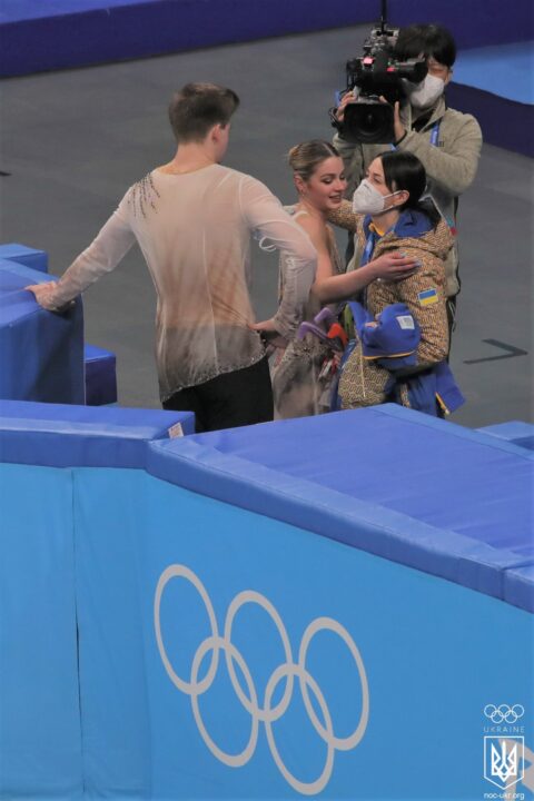 Днепровские фигуристы в Пекине на Олимпиаде-2022.