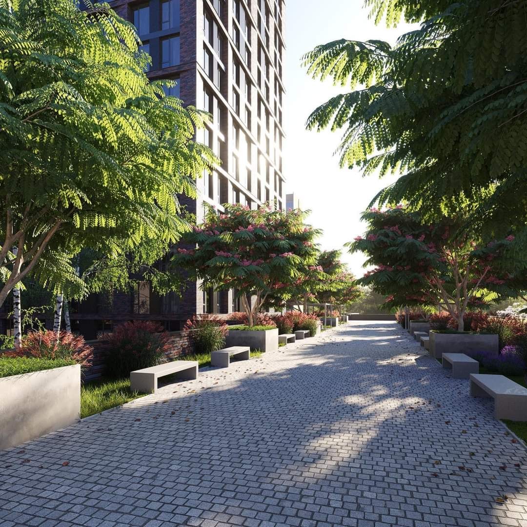 Новая визуализация ЖК "Маршал" в Днепре/ фото: fb Никиты Реутова