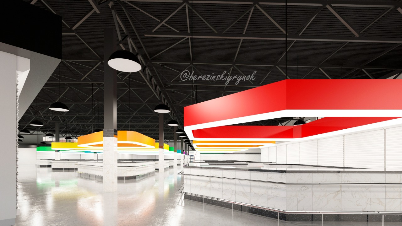 В Днепре реконструируют Березинский рынок/ фото: fb Березинский рынок