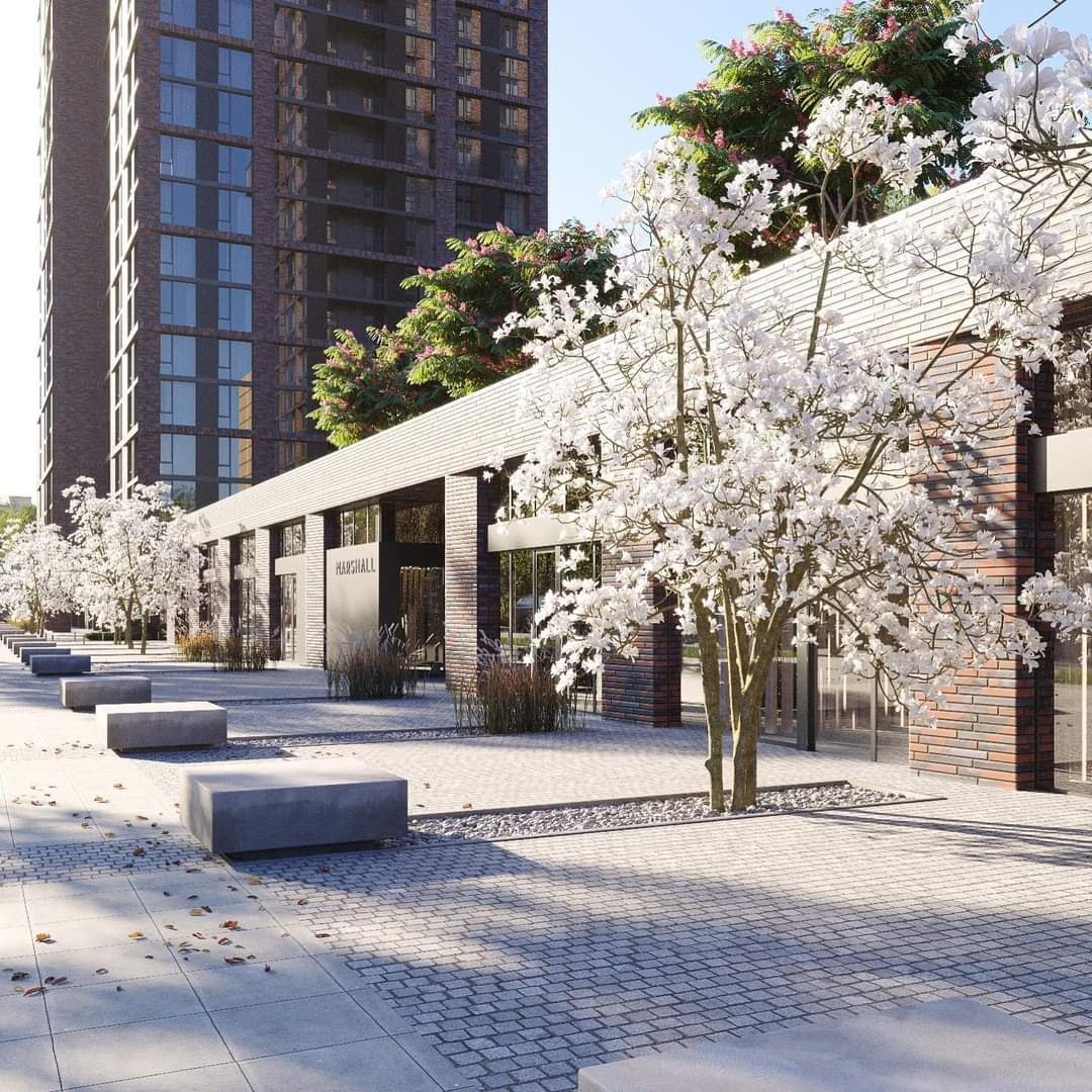 Новая визуализация ЖК "Маршал" в Днепре/ фото: fb Никиты Реутова