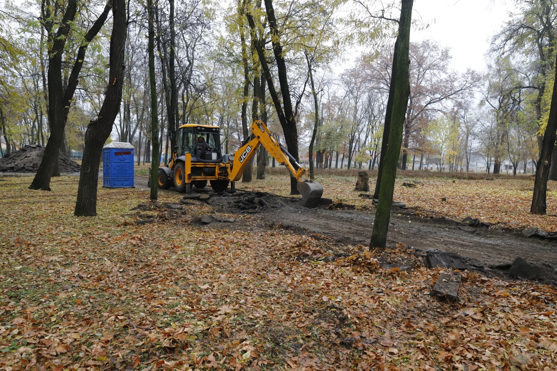 Реконструкция Севастопольского парка в Днепре/ фото: dniprorada.gov.ua