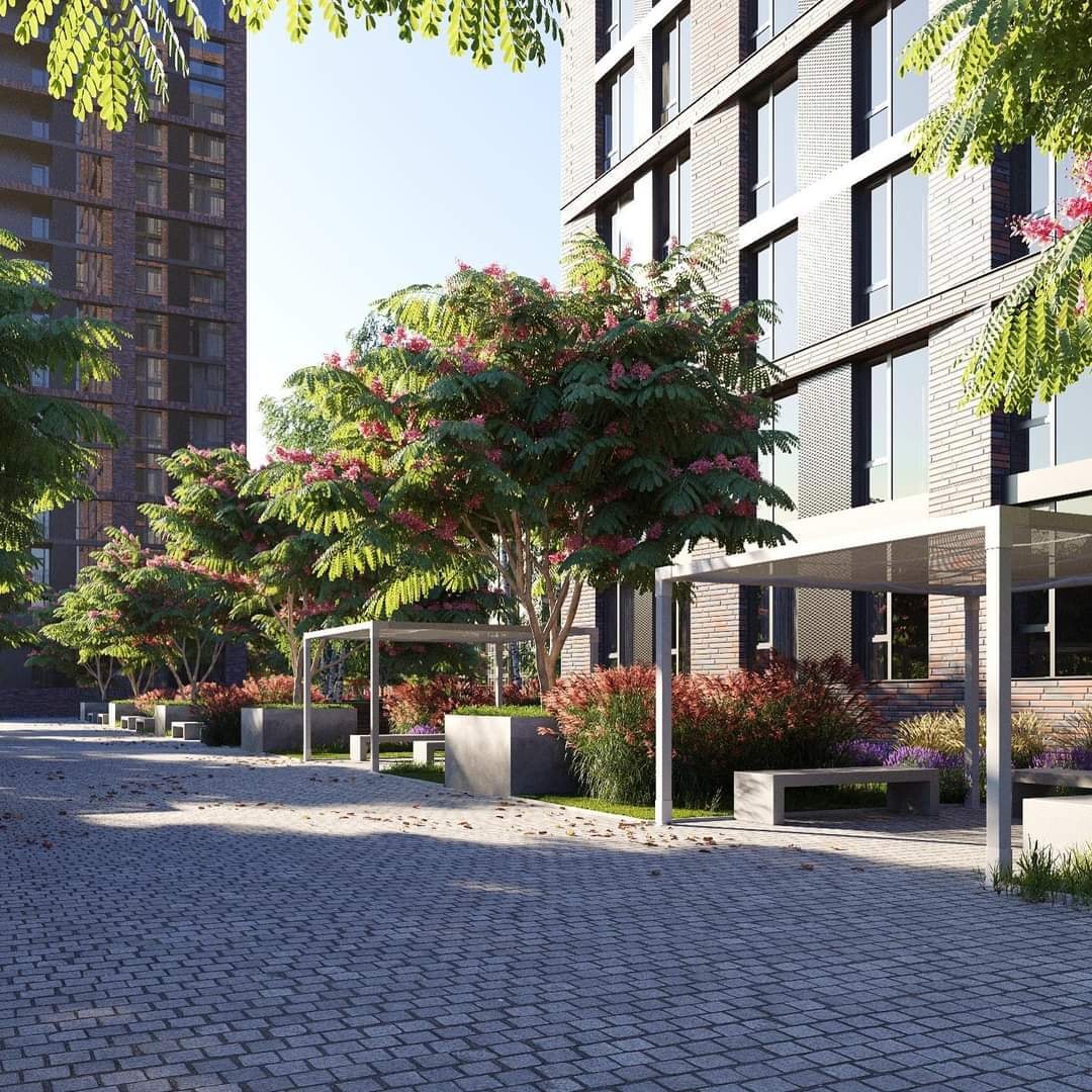 Новая визуализация ЖК "Маршал" в Днепре/ фото: fb Никиты Реутова