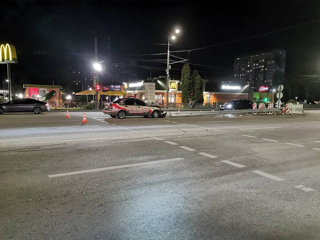 ДТП на Набережной Заводской/ фото: НМ