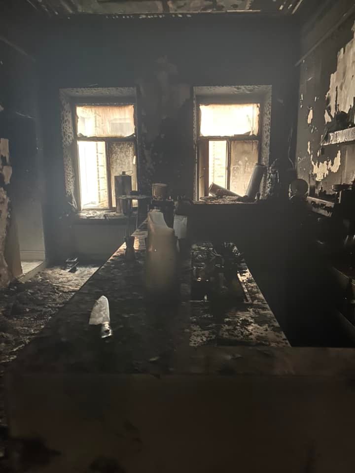 В "Арт-Квартире" на Троицкой сгорел бар.