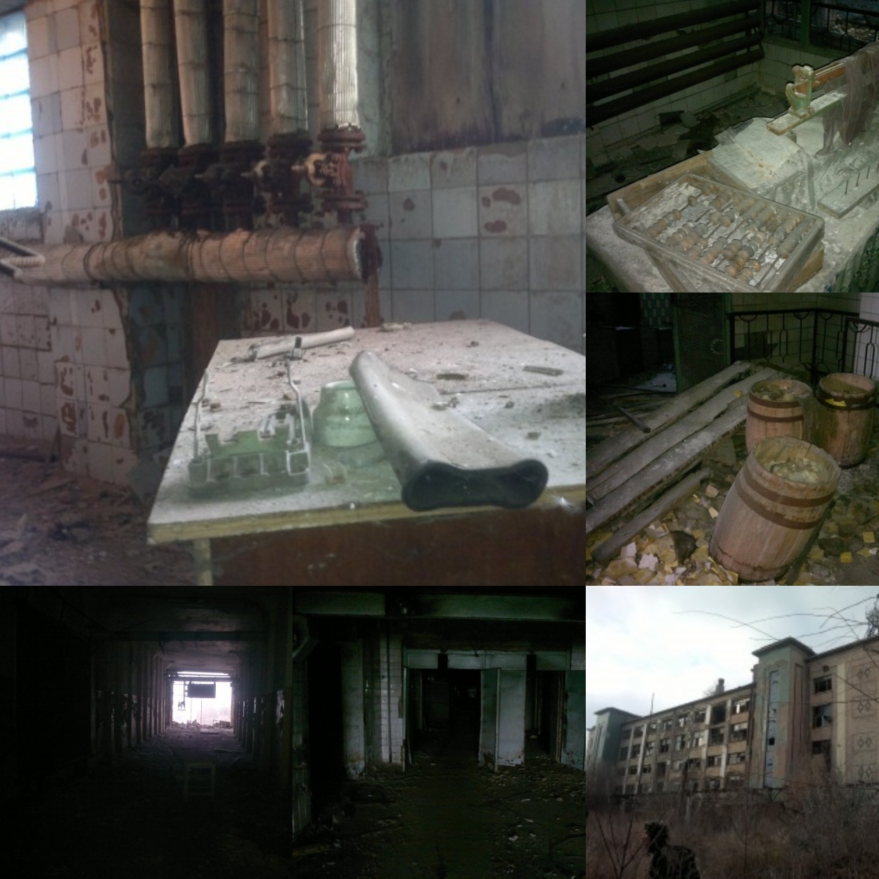 Мясокомбинат вечером выглядит зловеще/ фото: urban3p