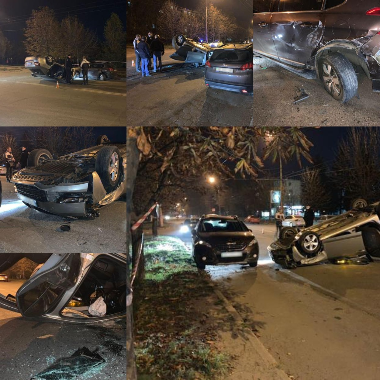 Место аварии/ фото: Первый городской