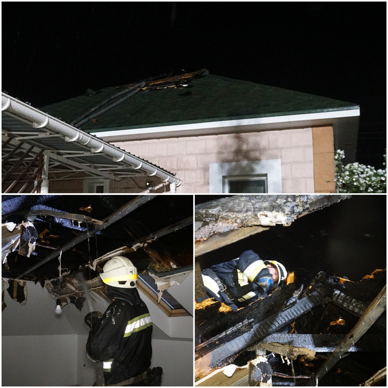 Пожар на Тюменской/ фото: пресс-служба ГУ ГСЧС Днепропетровской области