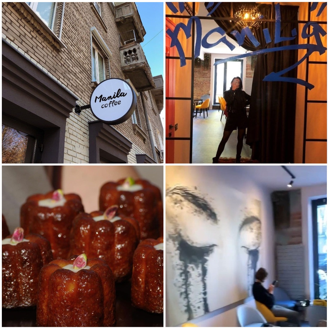 Кафе "Манила" в Днепре/ фото: inst manila.coffeebar
