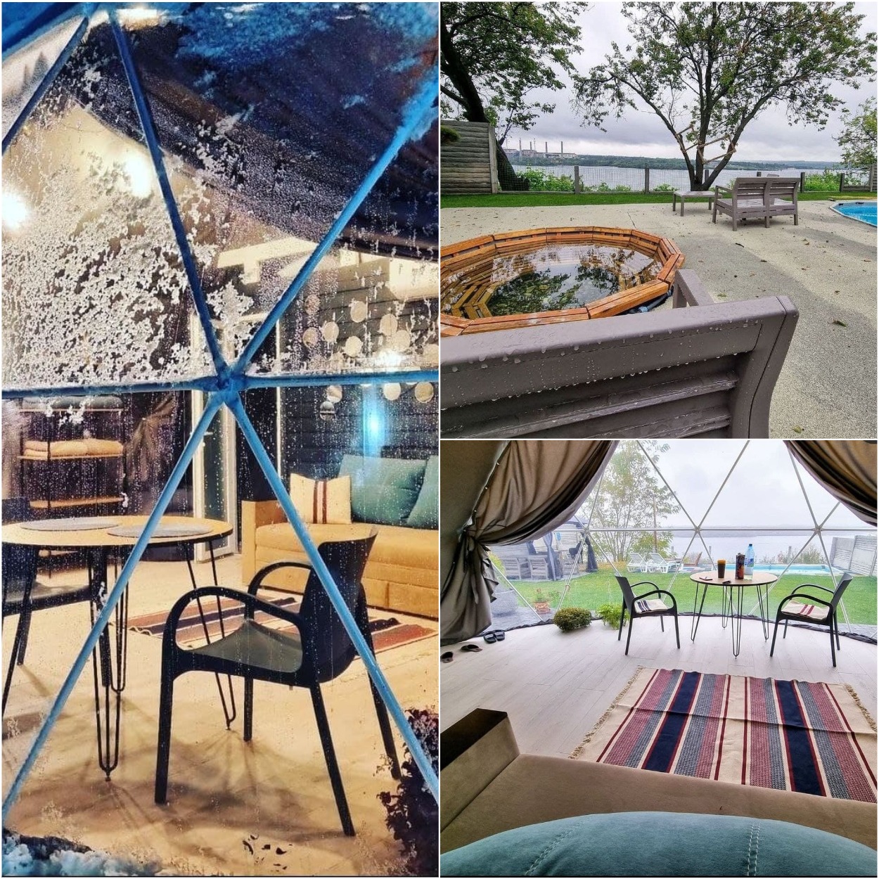 Прозрачная полусфера (купол) в Старых Кодаках .