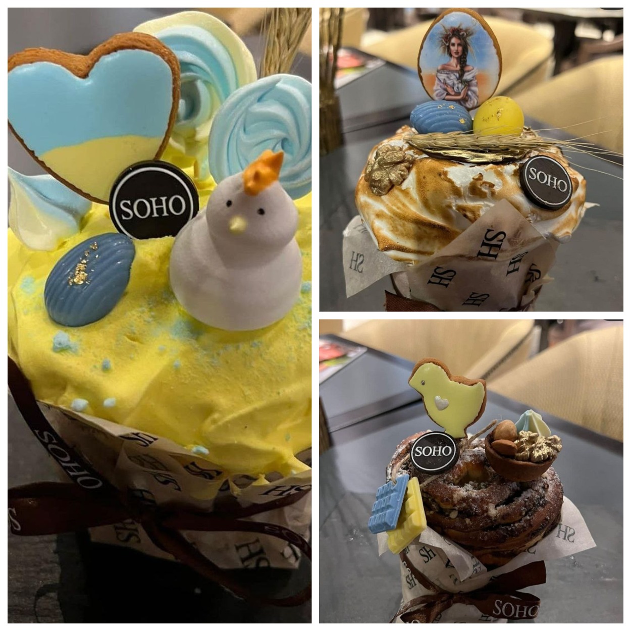 Куличи в "Сохо".