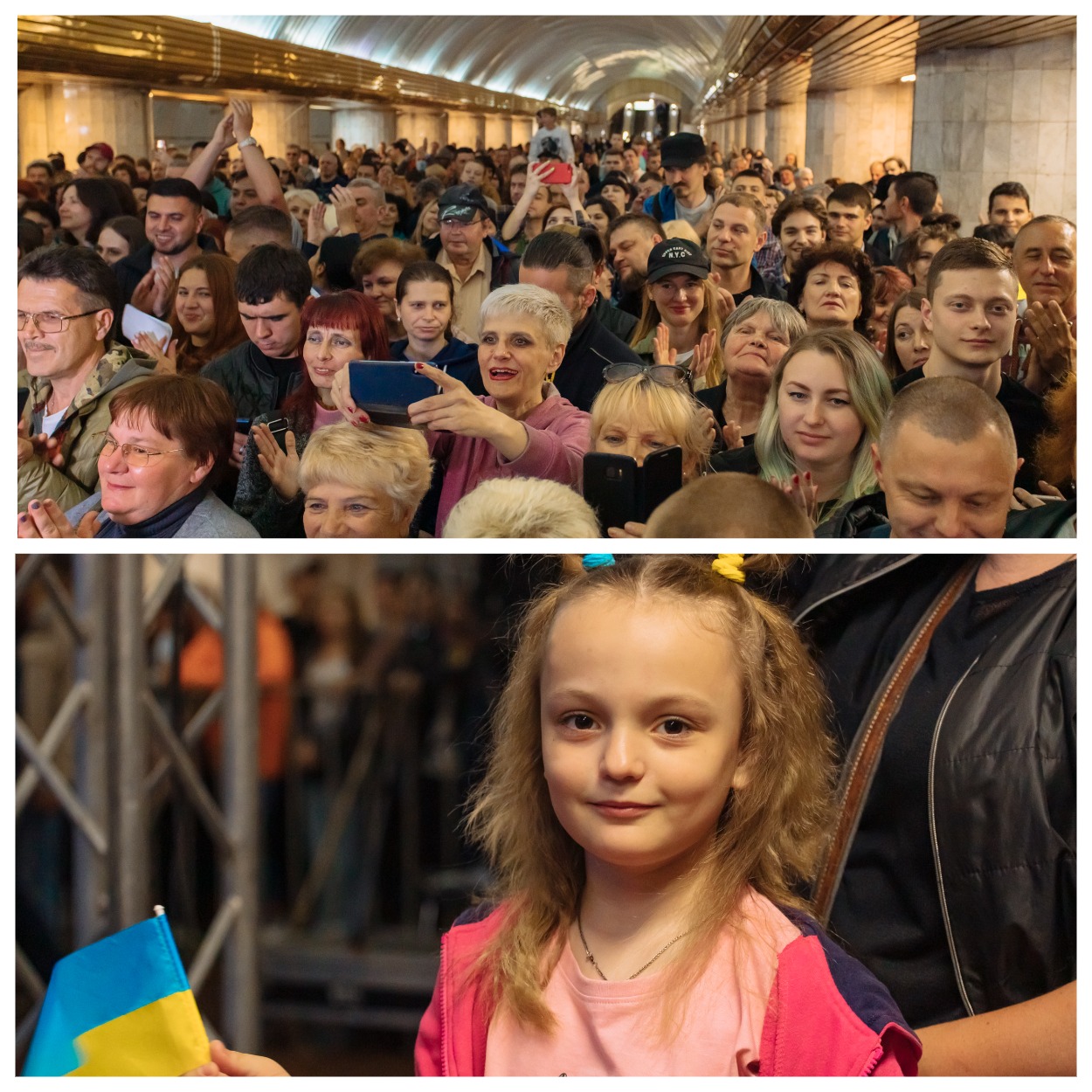 Благодійний концерт "Пісні на станції метро".