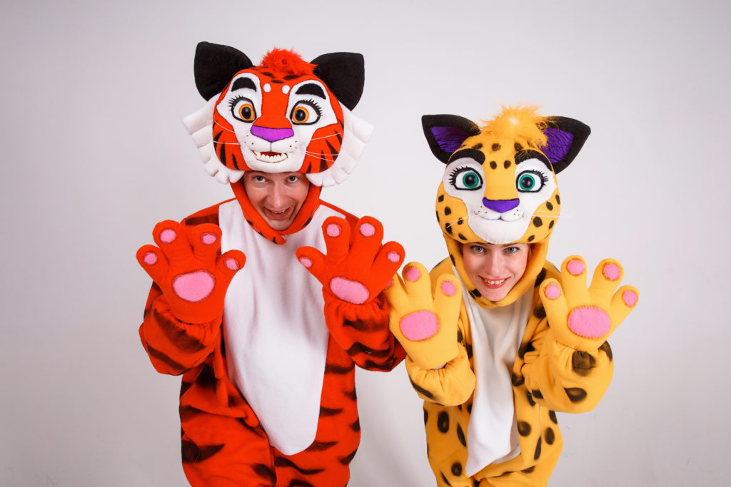 День святого Николая с тигренком в Потемкинском дворце в Днепре.