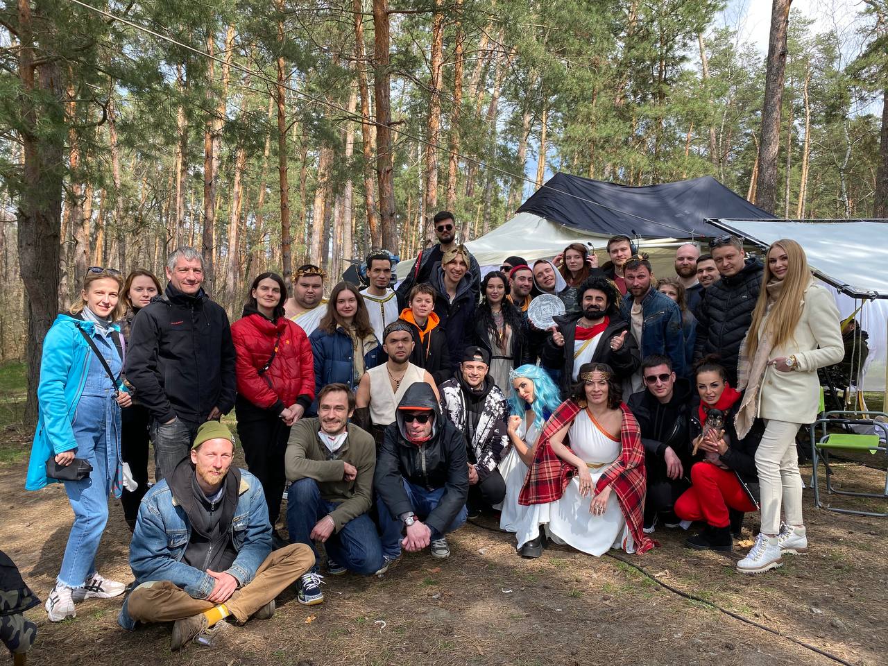 Съемки "Боги и блогеры"/ фото: inst gods_vs_bloggers