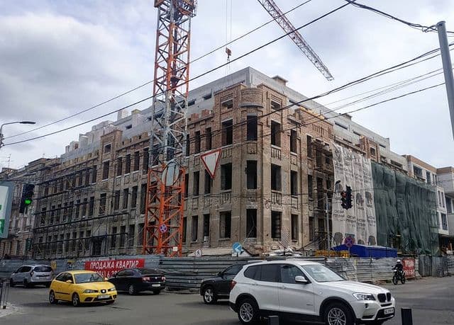 Реконструкция дома №5 на Троицкой/ фото: inst save_old_dnepr