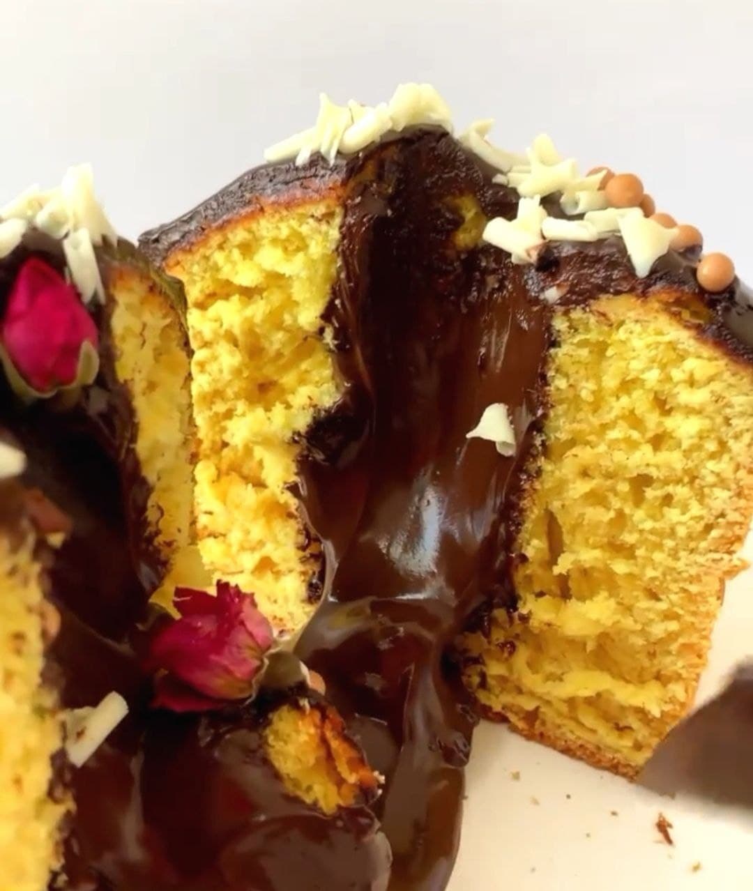 Шоколадный кулич по-венециански/ фото: inst bulakhova.elis