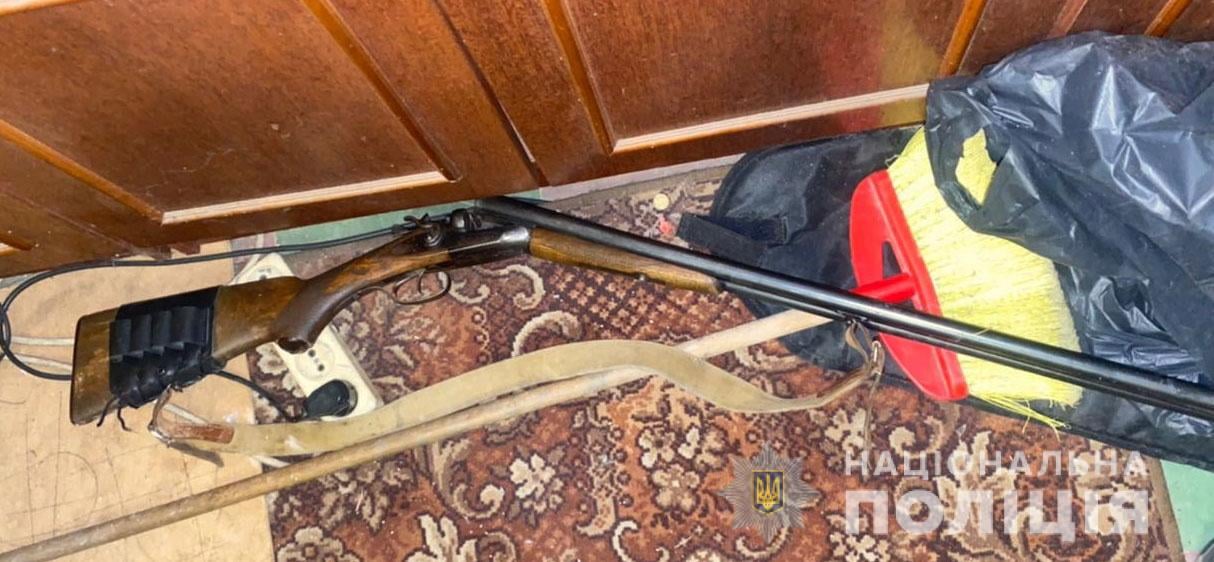 Ружье, из которого стреляли в Днепре.