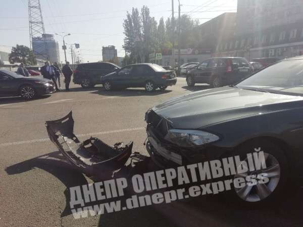 Последствия столкновения/ фото: Днепр Оперативный