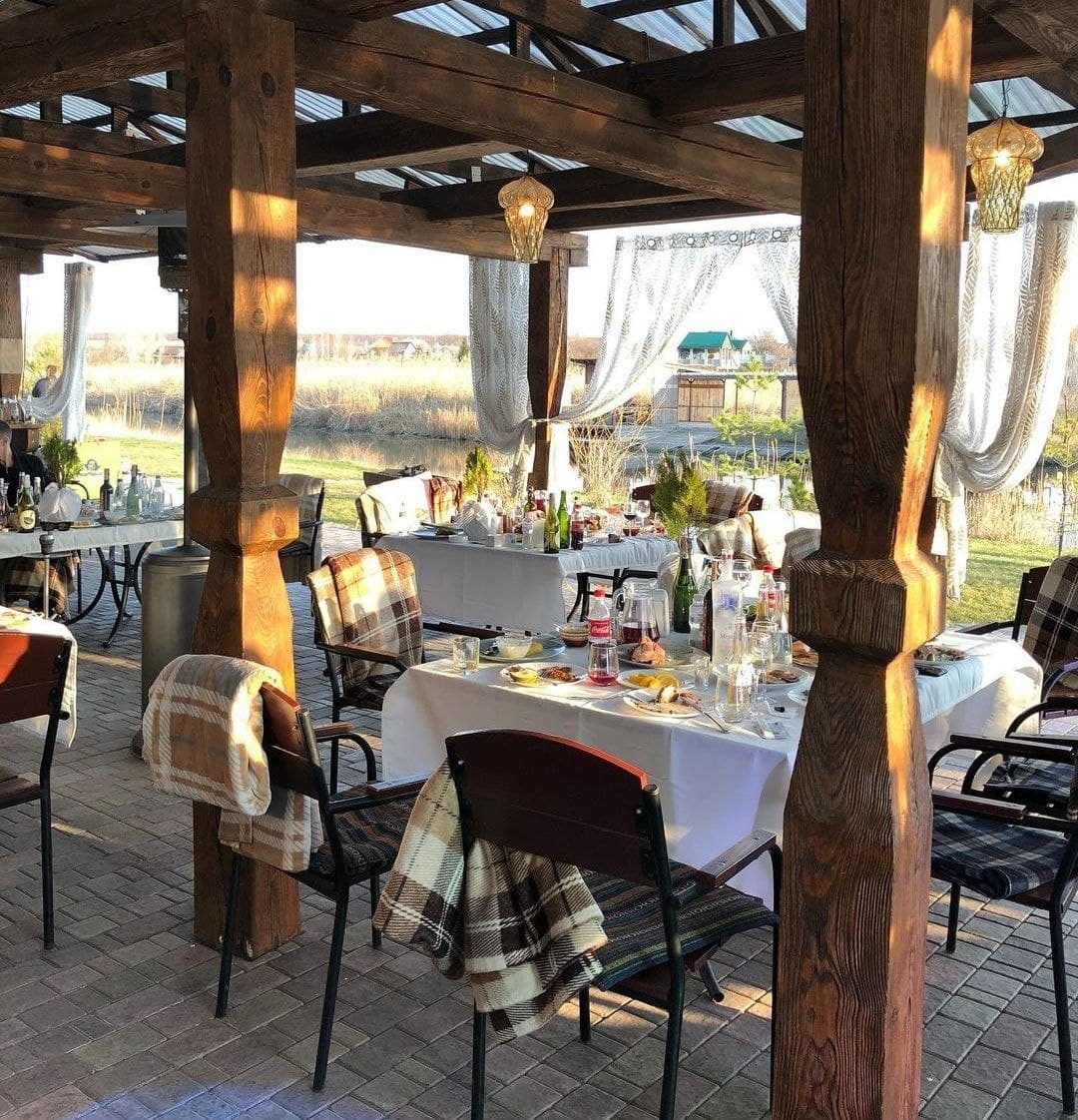 Беседка в "Сакуре"/ фото: inst sakura.complex.dnepr