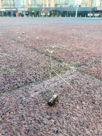 Место, где стреляли подростки/ фото: Днепр Оперативный