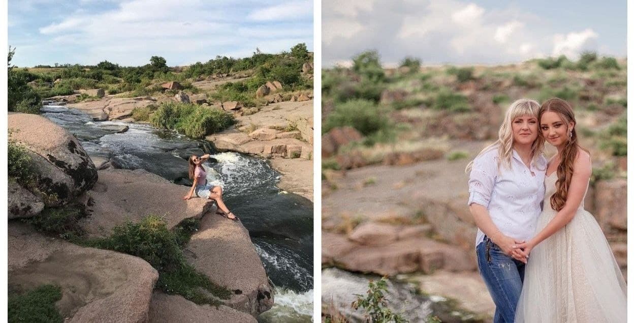 Фотосессия на Токовских водопадах/ фото: inst токовские водопады